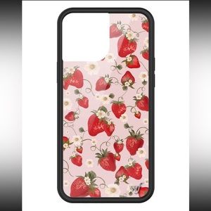 iPhone 13 Pro Max Wildflower Strawberry Fields Case🍓🍰